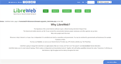 Desktop Screenshot of libreweb.org